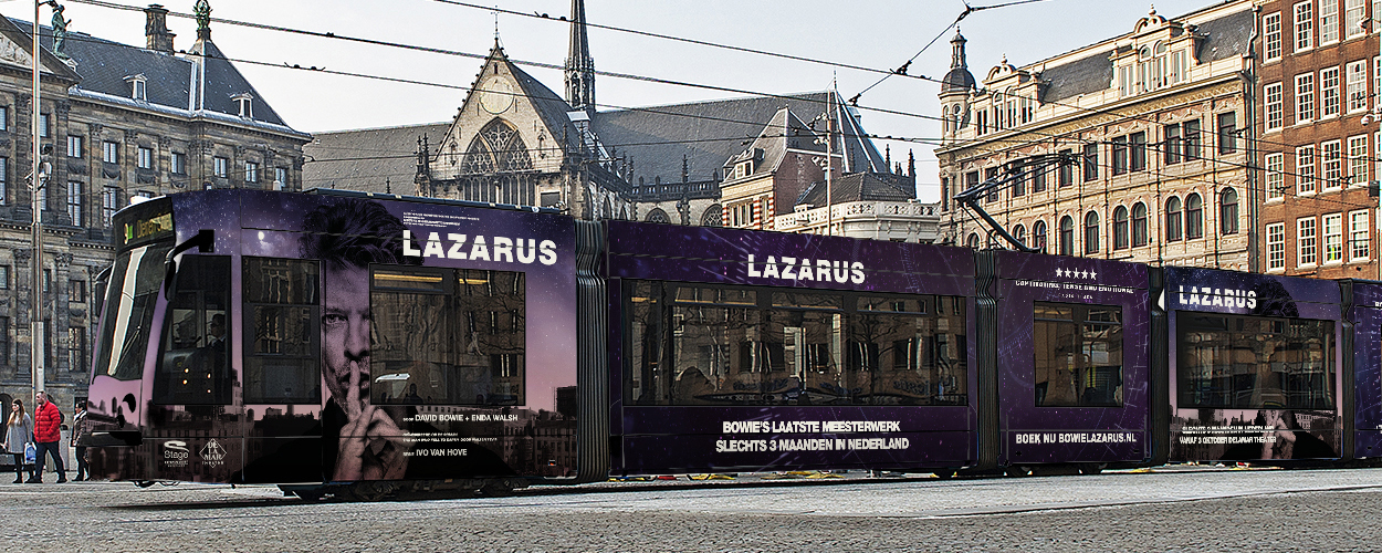 David Bowie’s Lazarus krijgt eigen tram