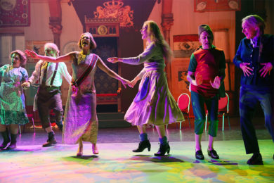 Scènefoto van Repelsteeltje en de blinde prinses