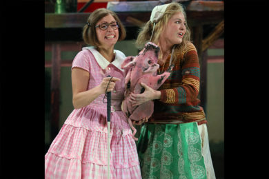 Scènefoto van Repelsteeltje en de blinde prinses