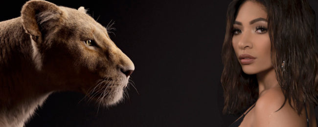 April Darby is Nala in live-action The Lion King