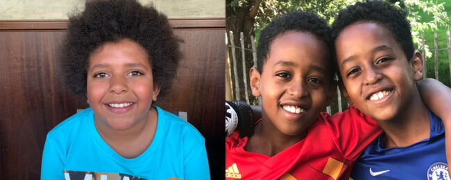 Joshua en tweelingbroers Bekema en Sahladin als Fletcher in The Bodyguard, the musical dinner show