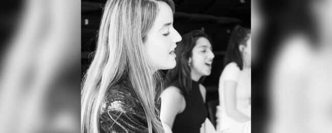 Foto’s van de repetities van Spring Awakening