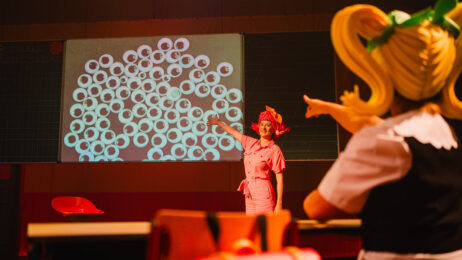 Scènefoto van Meester Kikker