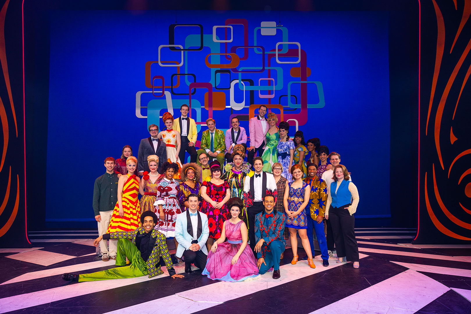 Foto van de cast van Hairspray (2025)