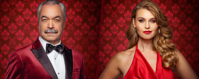 Wim Van Den Driessche en Tessa Sunniva in Moulin Rouge! De Musical