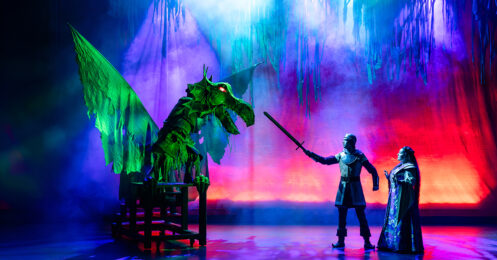 Scènefoto van Efteling vertelt… Joris en de Draak