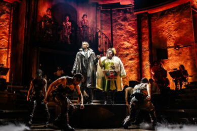 Scènefoto van Hadestown