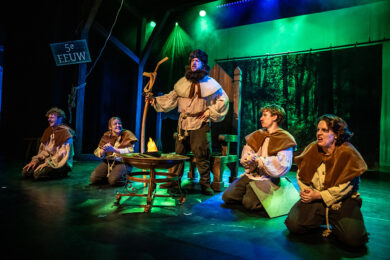 Scènefoto van Welkom in de Middeleeuwen