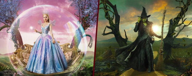 Nieuwe personageposters van Glinda en Elphaba in Wicked: For Good