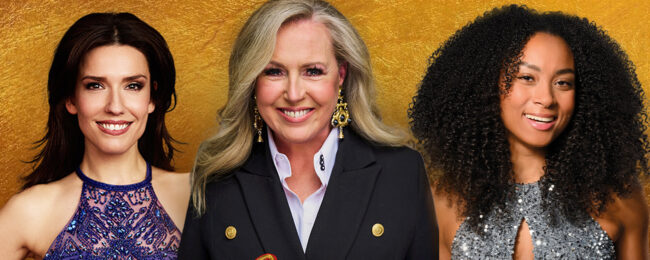 Couturier Monique Collignon ontwerpt jurken Renée van Wegberg en Channah Hewitt