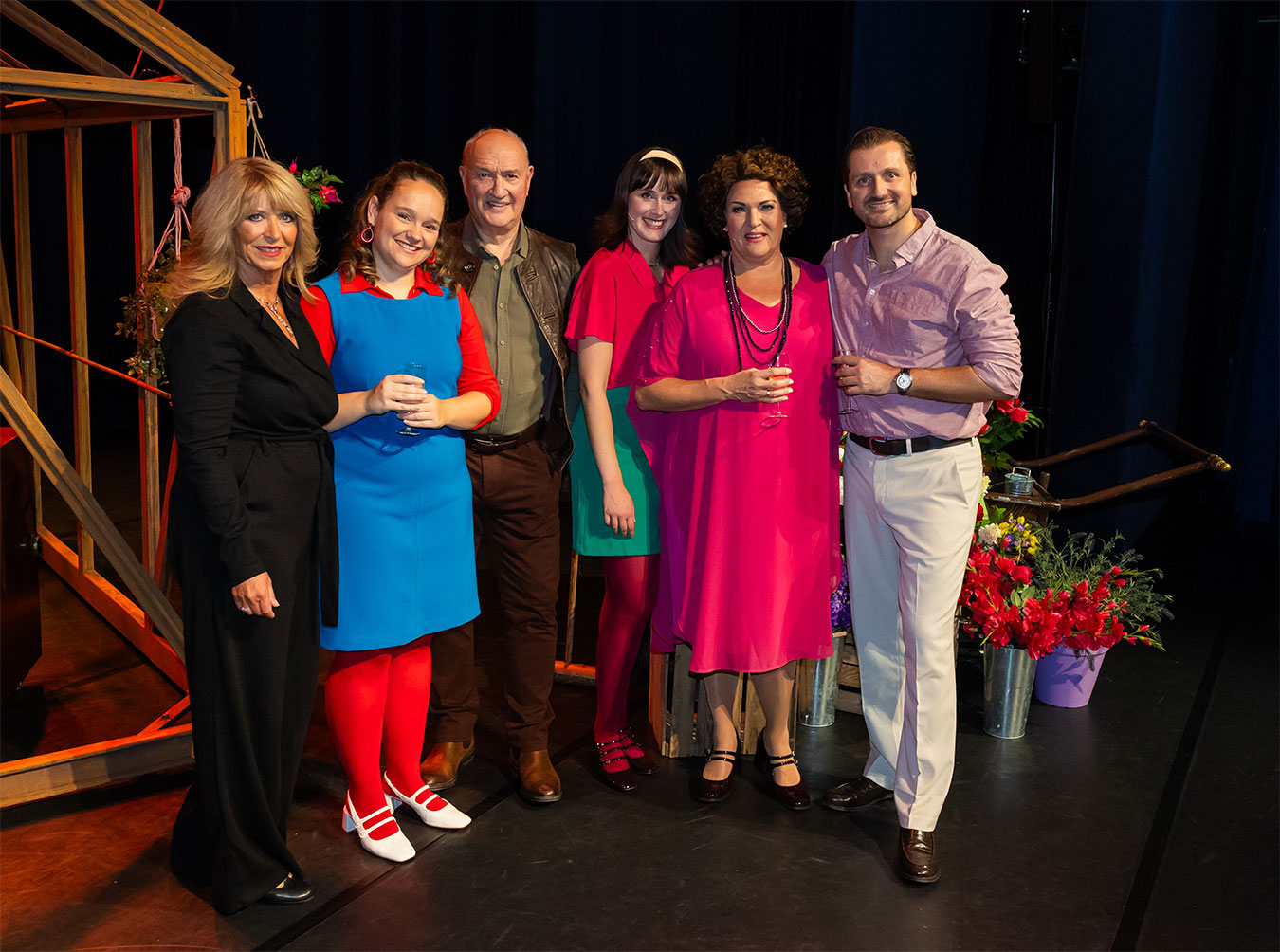 Foto van de cast van Als de dag van Toen