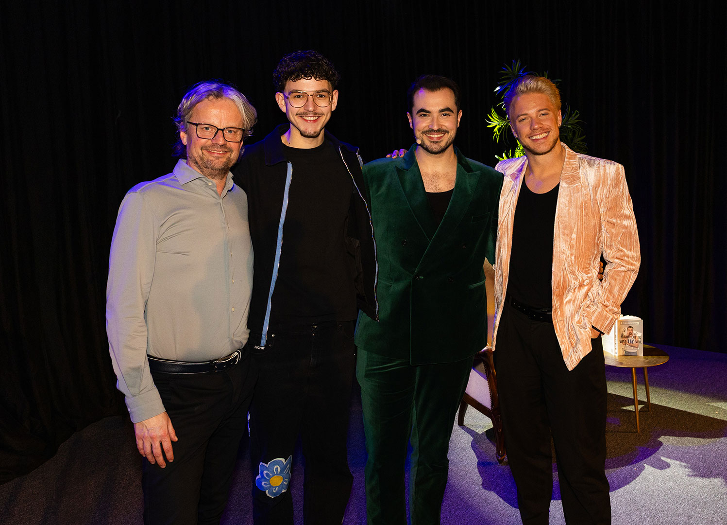 Foto van de cast van Maar dit is wat ik wil, het concert